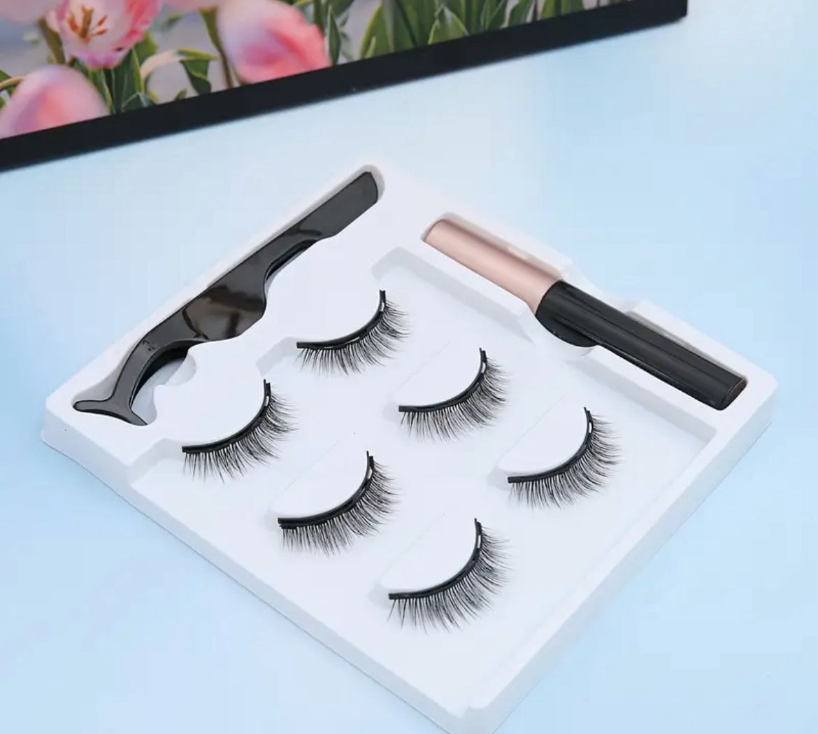 Kit de Pestañas Magnéticas “Esential Lashes”
