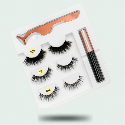 Kit de Pestañas Magnéticas “Esential Lashes”