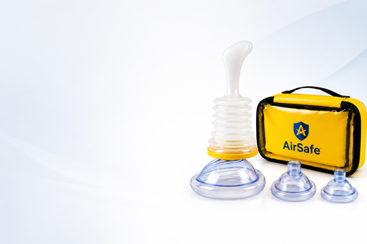 AirSafe™ | Dispositivo de apoyo para desobstrucción de la vía aérea